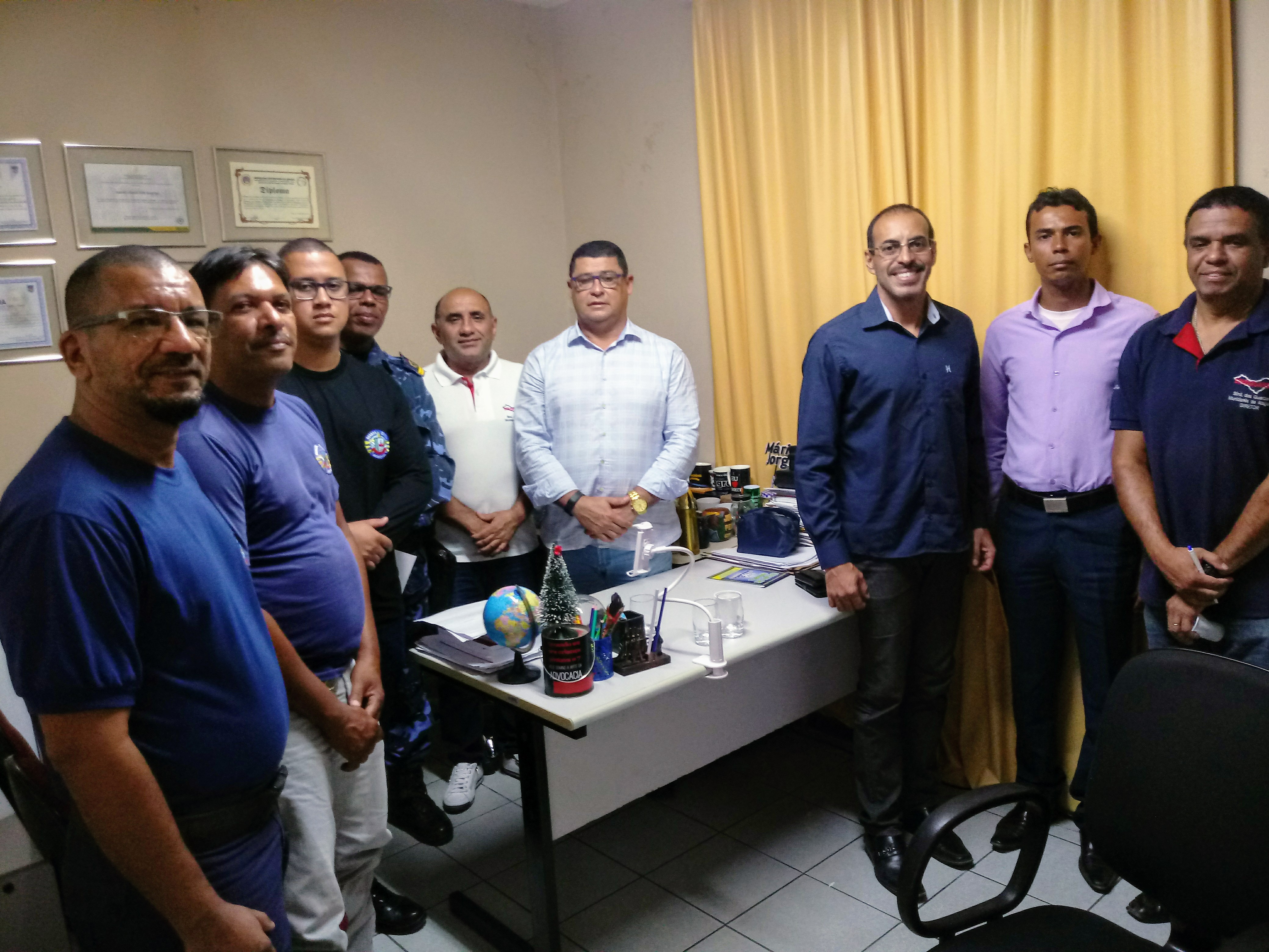 Sindguarda-AL se reúne com novo secretário de Segurança de São Miguel dos Campos