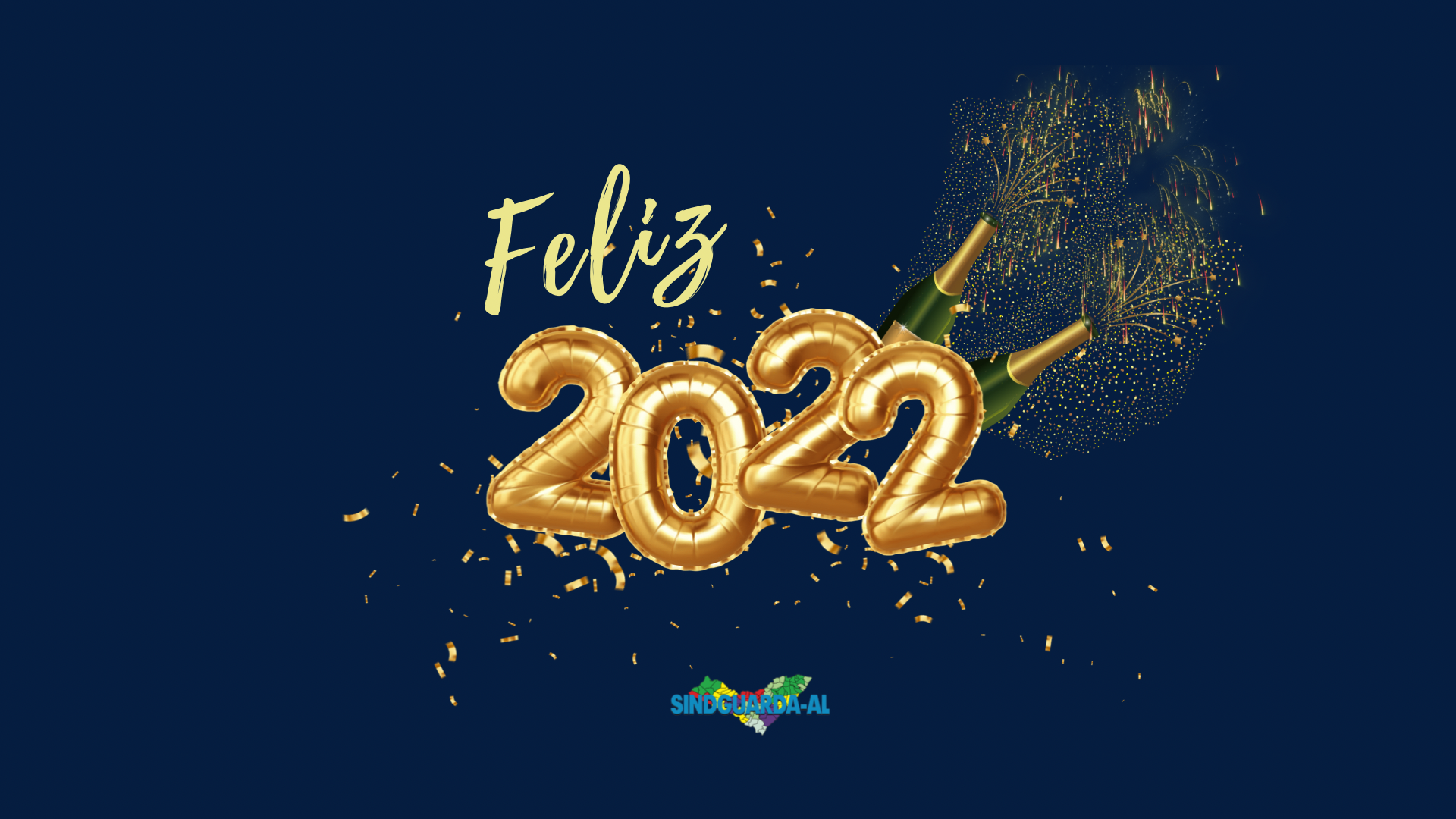 O SINDGUARDA-AL deseja a todos um Feliz Ano Novo