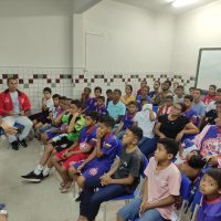 Guarda Municipal cria projeto Educacional de Prevenção Social e promove primeira palestra para jovens atletas
