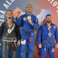 Guarda Municipal de Boca da Mata é vice-campeão na categoria Master de Jiu-Jitsu