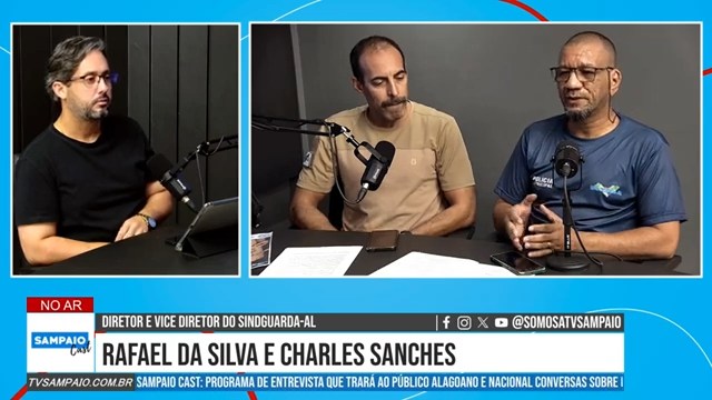 Confira entrevistas concedidas pelo Sindguarda-AL sobre a GCM de São Miguel dos Campos!