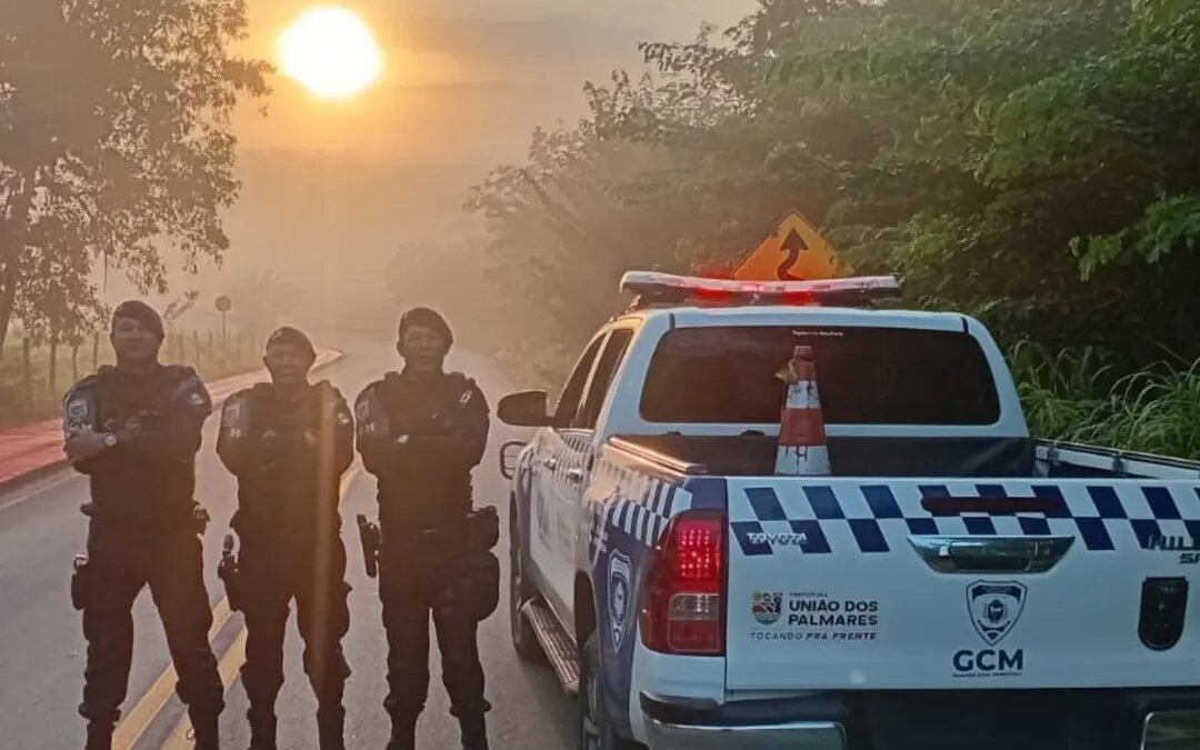 Guarda Civil Municipal garante segurança no Caminho da Serra em União dos Palmares