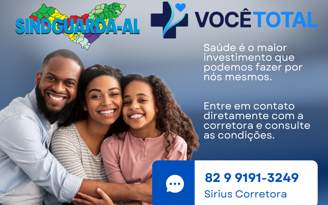 Sindguarda-AL firma convênio com o plano de saúde Você Total