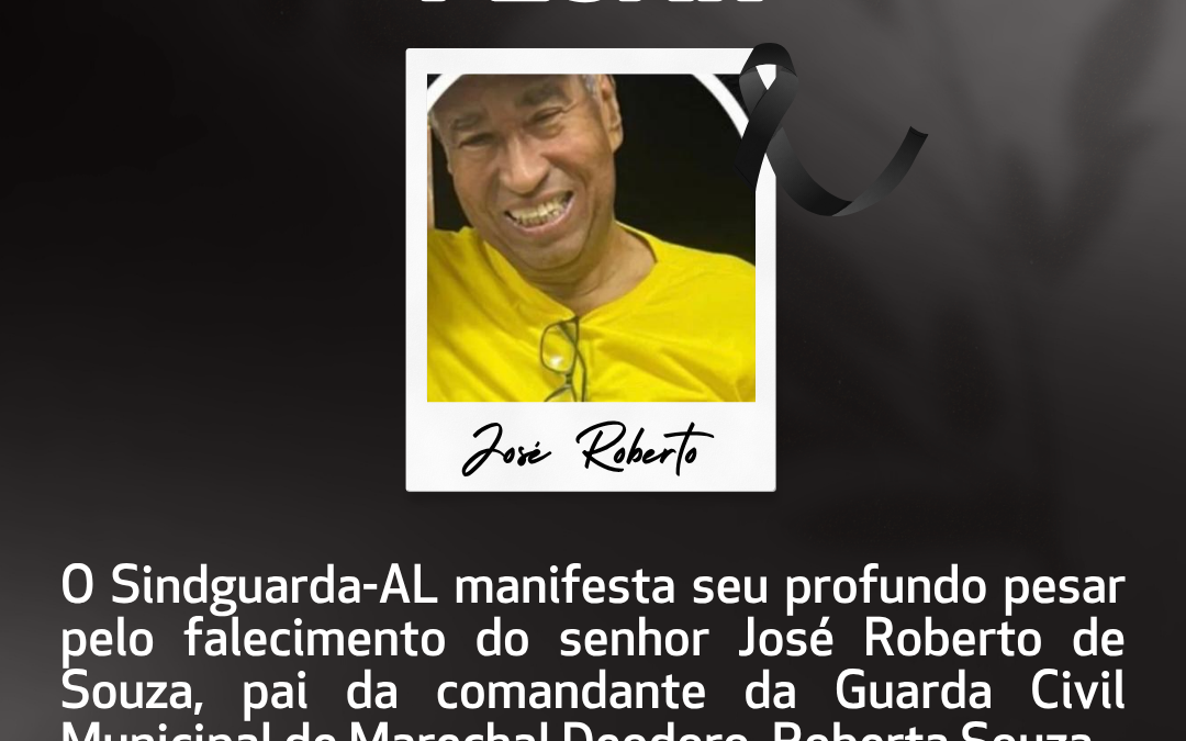 Nota de pesar: José Roberto de Souza