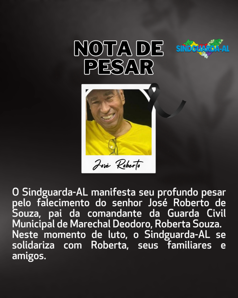 Nota de pesar: José Roberto de Souza