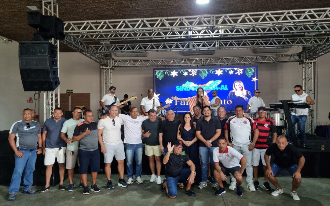 Confraternização do Sindguarda-AL reúne cerca de 400 guardas de diversos municípios do estado