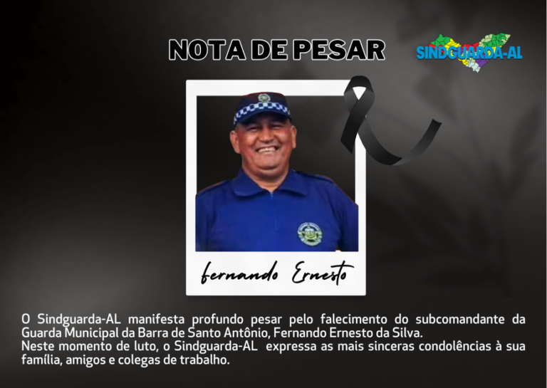 NOTA DE PESAR - Fernando Ernesto