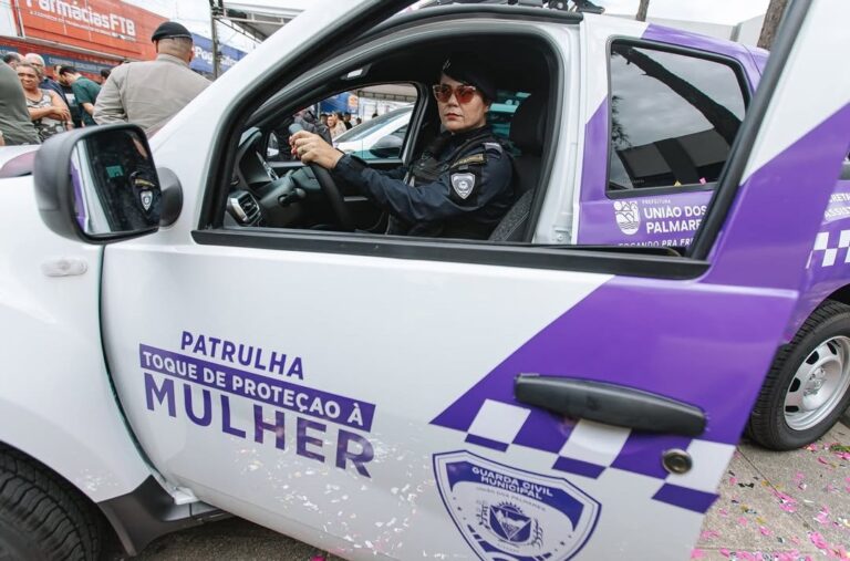 União dos Palmares reforça combate à violência contra a mulher com nova viatura para a Guarda Municipal